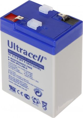 Ultracell AKUMULATOR 6V/4.5AH-UL ULTRACELL 6V/4.5AH-UL (5902887046711) UPS aksesuāri