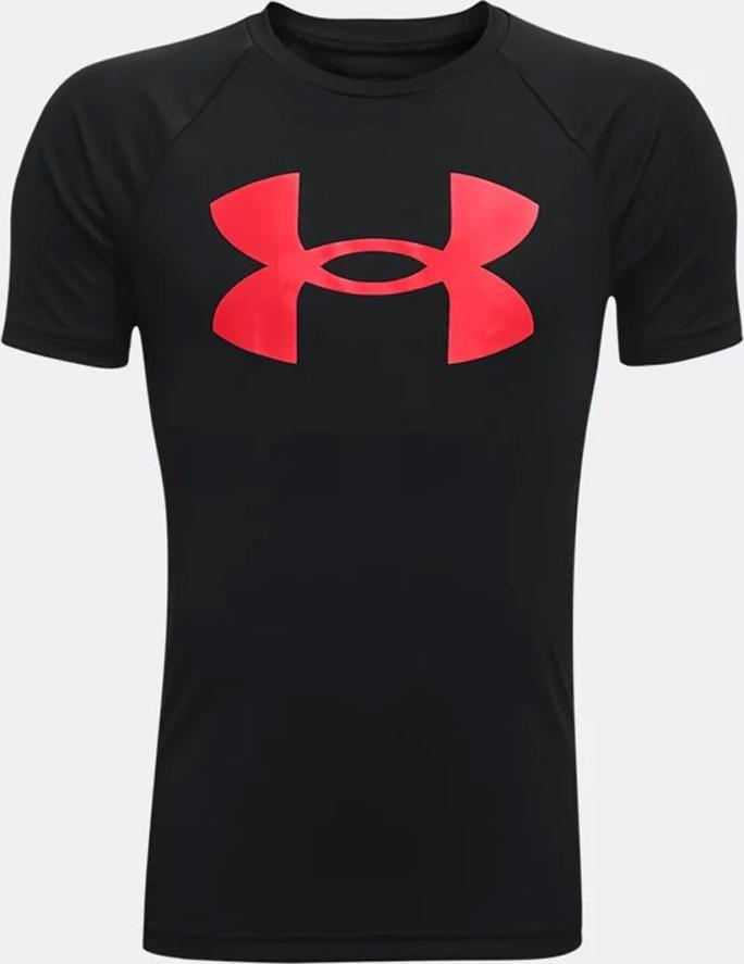 Under Armour Koszulka UA Y Tech Big Logo SS 1363283 002 1363283 002 czarny S 1363283 002 (0194513963249)