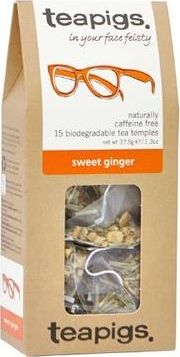 Teapigs HerbataTeapigs Sweet Ginger 15 saszetek 5060136750304 (5060136750304) piederumi kafijas automātiem