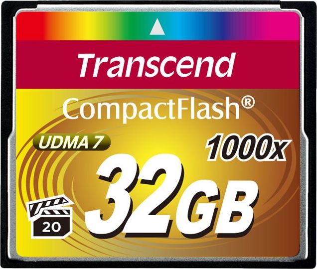 Transcend memory card 32GB Compact Flash 1000x atmiņas karte