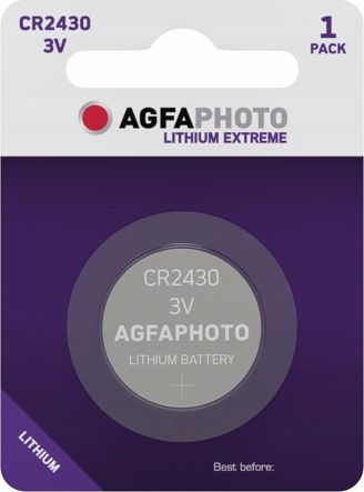 Agfa Bateria CR2430 1 szt. 10916624 (4250175851617) Baterija