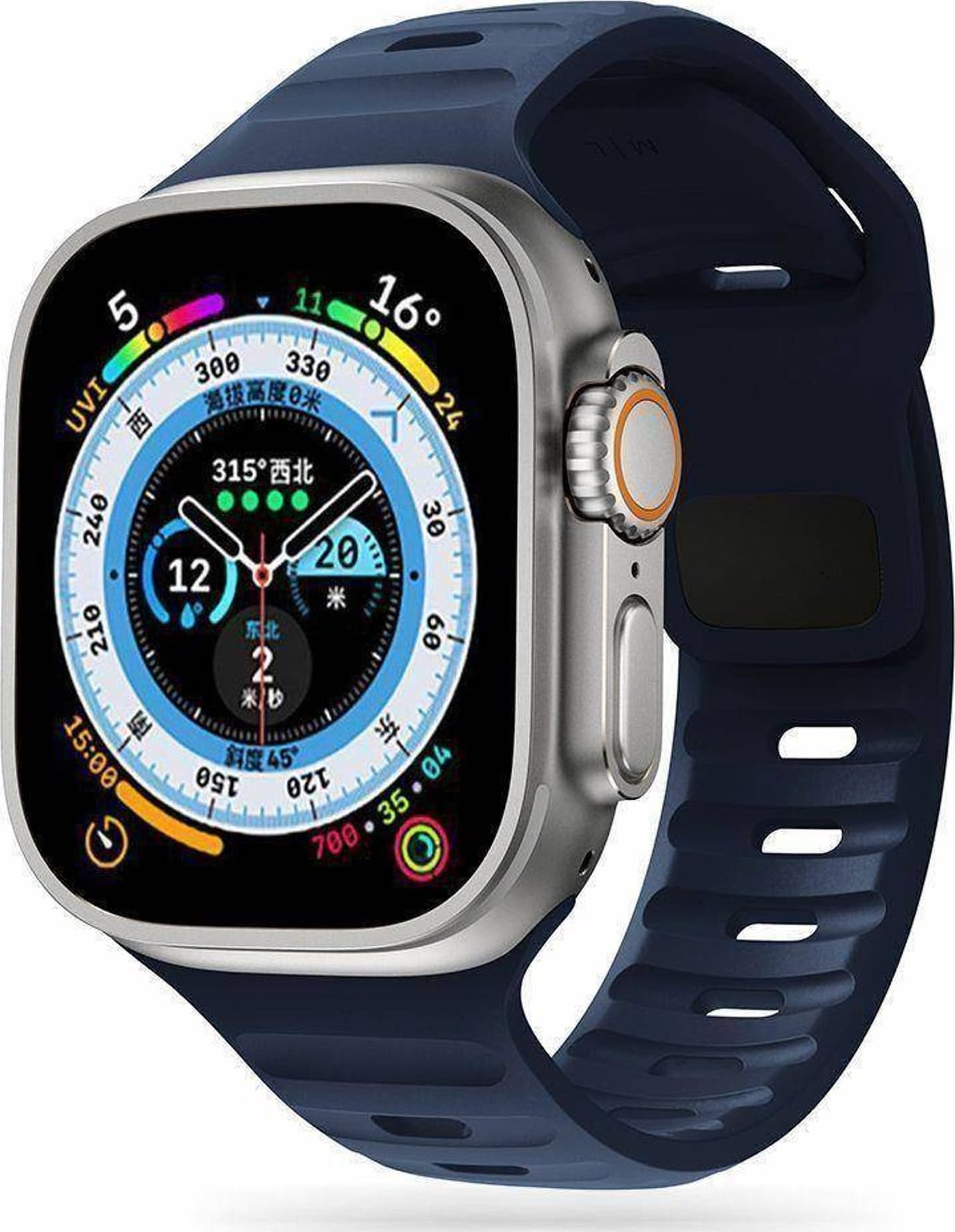 Tech-Protect Pasek do APPLE WATCH 4 / 5 / 6 / 7 / 8 / SE (38 / 40 / 41 MM) Tech-Protect Iconband Line czarne 9490713936863 (9490713936863)