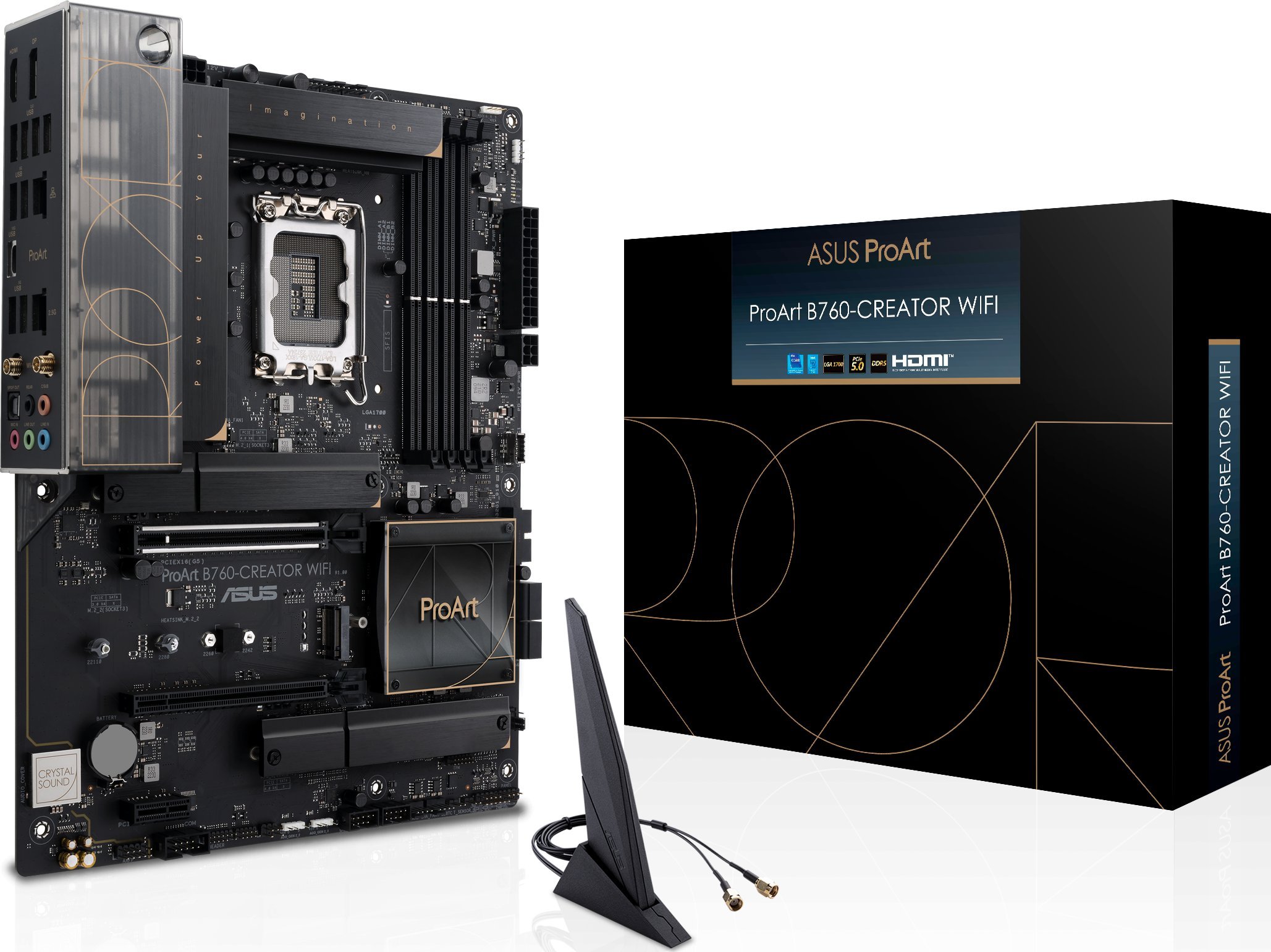 ASUS ProArt B760-CREATOR WIFI LGA1700 pamatplate, mātesplate