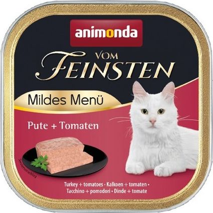 Animonda Kot v.feinsten mildes menu indyk, pomidory tacka/32 100g 83-860 (4017721838603) kaķu barība