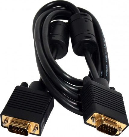 Kabel Art D-Sub (VGA) - D-Sub (VGA) 5m czarny (KABSVGA_M/M_5M_ALOEM3) KABSVGA_M/M_5M_ALOEM3 (5907078659596) kabelis video, audio
