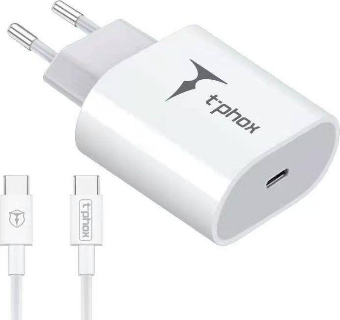 Ladowarka T-Phox iSpeed 1x USB-C 3 A 10758392 (6972165647571) iekārtas lādētājs