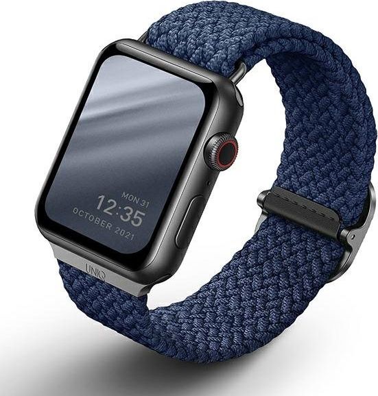 Uniq UNIQ pasek Aspen Apple Watch 44/42mm Braided niebieski/oxford blue UNIQ411OXFBLU (8886463676424)