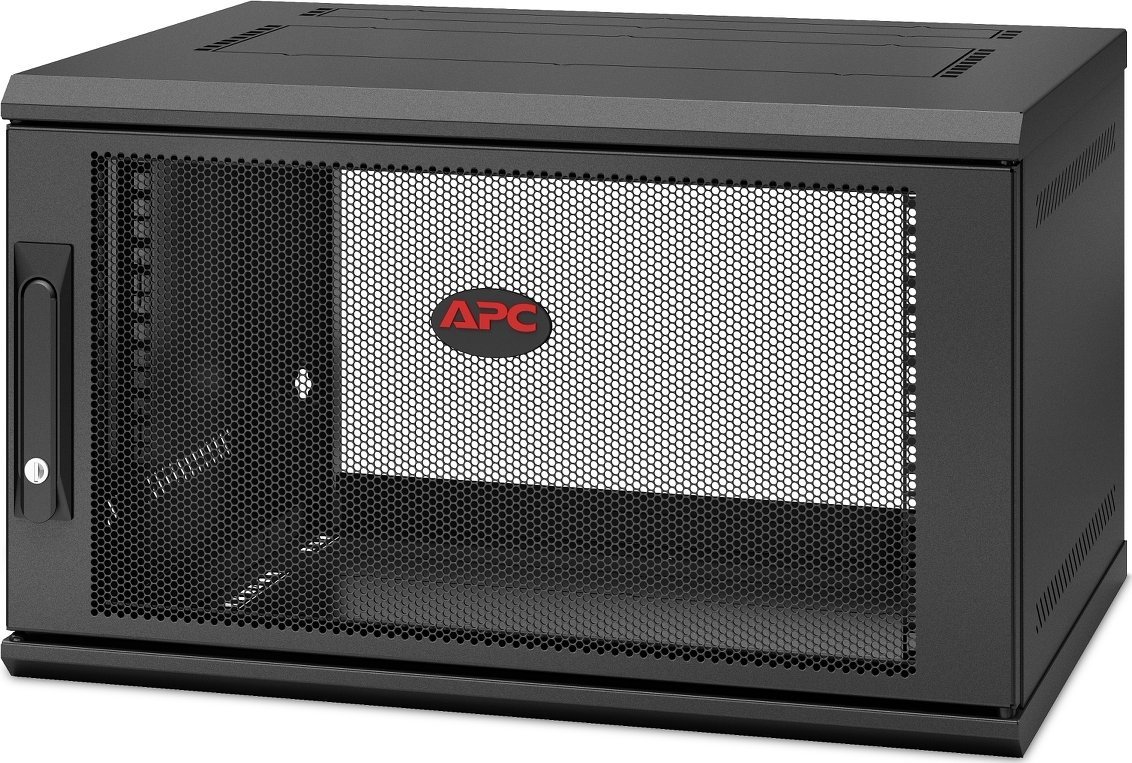 APC NETSHELTER WX 6U SINGLE HINGED WALL-MOUNT ENCLOSURE 400MM DEEP Serveru aksesuāri