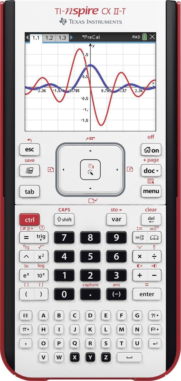 Texas Instruments TI Nspire CX  II T kalkulators