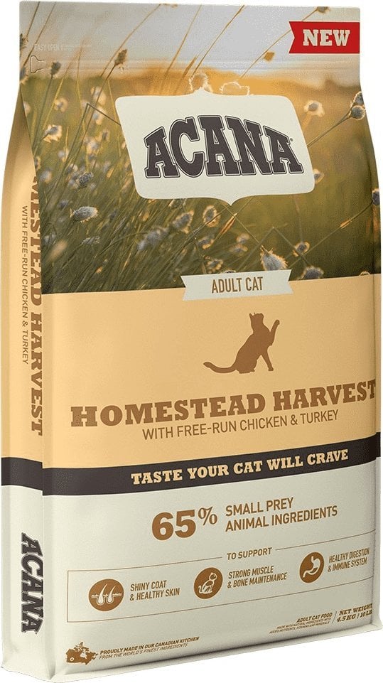 Acana Homestead Harvest Cat 4,5kg 12305381 (064992714376) kaķu barība