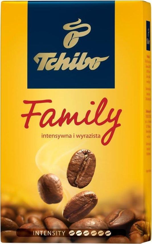 Tchibo Kawa Tchibo Family Mielona250G 6747198 (5900839856050) piederumi kafijas automātiem