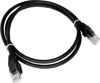 Alantec Patch-cord U/UTP kat.6A LSOH 3.0m czarny ALANTEC KKU6ACZA3.0 (5901738559448) tīkla kabelis