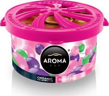 AROMA CAR ZAPACH SAMOCHODOWY AROMA CAR ORGANIC BUBBLE GUM MZORGANIC/BUB MZORGANIC/BUB (5907718920925) auto kopšanai