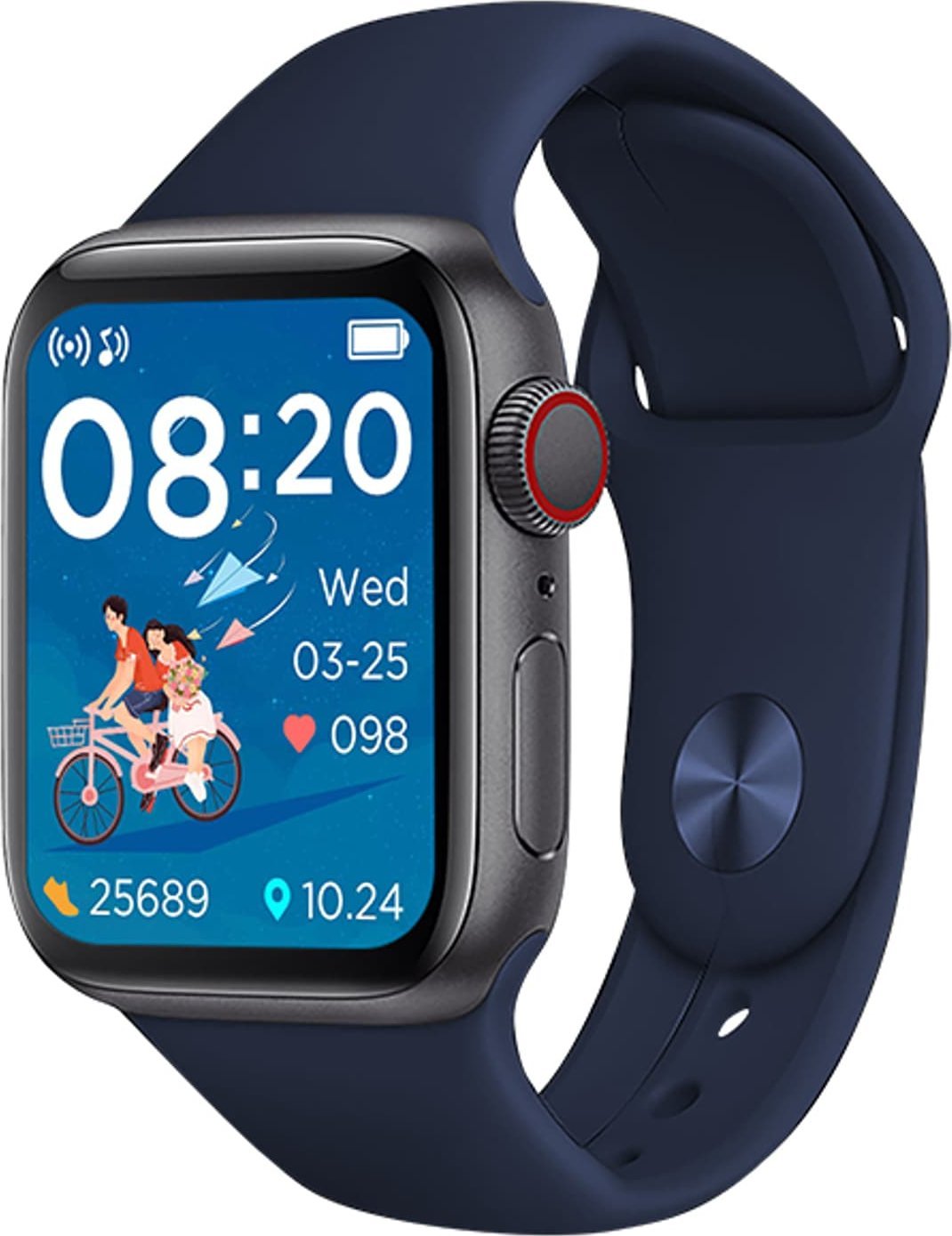 Smartwatch Tracer Smartwatch Tracer TW7-BL Fun Blue Viedais pulkstenis, smartwatch
