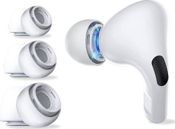 Tech-Protect EAR TIPS 3-PACK APPLE AIRPODS PRO 1 / 2 WHITE