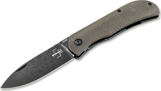 TOGO Noz Bker Plus Exskelibur II Framelock Micarta 01BO367 (4045011238277) nazis