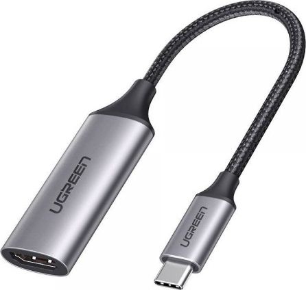 Adapter USB Ugreen USB-C - HDMI Srebrny  (UGR330GRY) UGR330GRY (6957303874446)