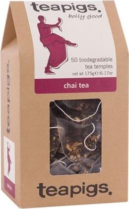 Teapigs teapigs Chai Tea 50 piramidek CD/4003 (5060136753091) piederumi kafijas automātiem