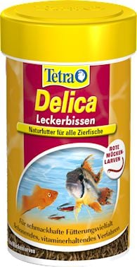 Tetra TetraDelica Bloodworms 100 ml 14839 (4004218735064) zivju barība
