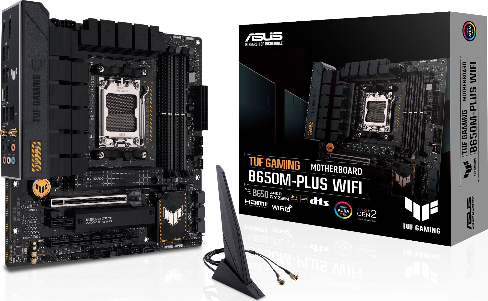 ASUS TUF GAMING B650M-PLUS WIFI pamatplate, mātesplate