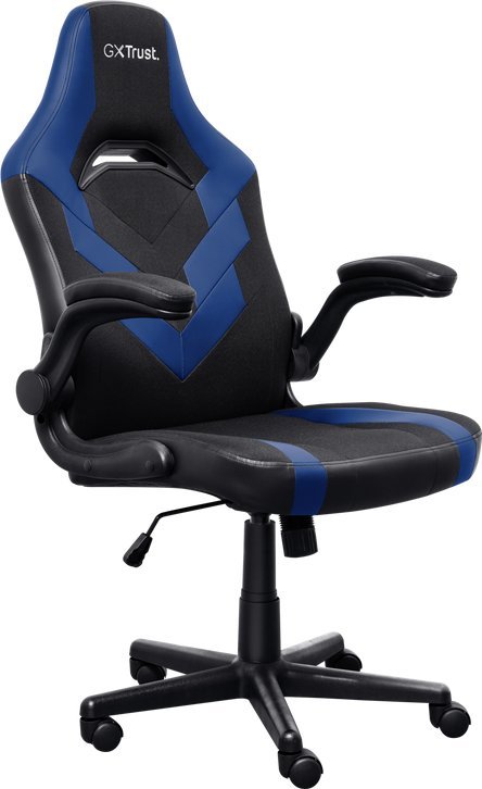 Trust GXT 703B RIYE Universal gaming chair Black, Blue datorkrēsls, spēļukrēsls