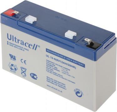 Ultracell AKUMULATOR 6V/12AH-UL ULTRACELL 6V/12AH-UL (5902887046704) UPS aksesuāri