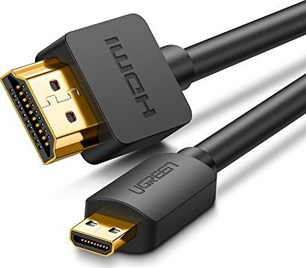 UGREEN HD127 Micro HDMI - HDMI Cable 4K 3D 1m (black)