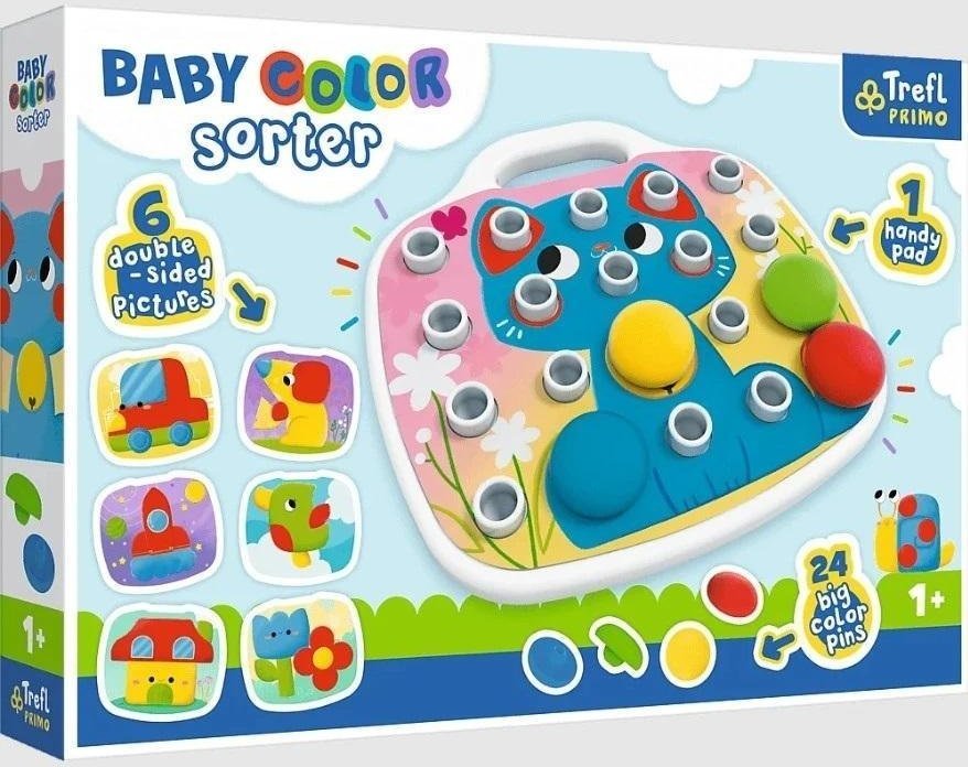 Trefl Puzzle Baby Color - Sorter kolorow TREFL 024646 (5900511931624) bērnu rotaļlieta