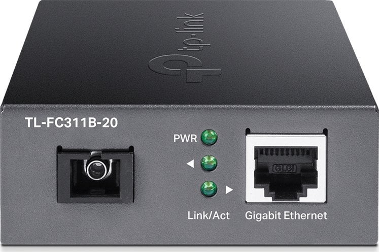 TP-Link TL-FC311B-20 Bi-Directional Fiber Converter datortīklu aksesuārs