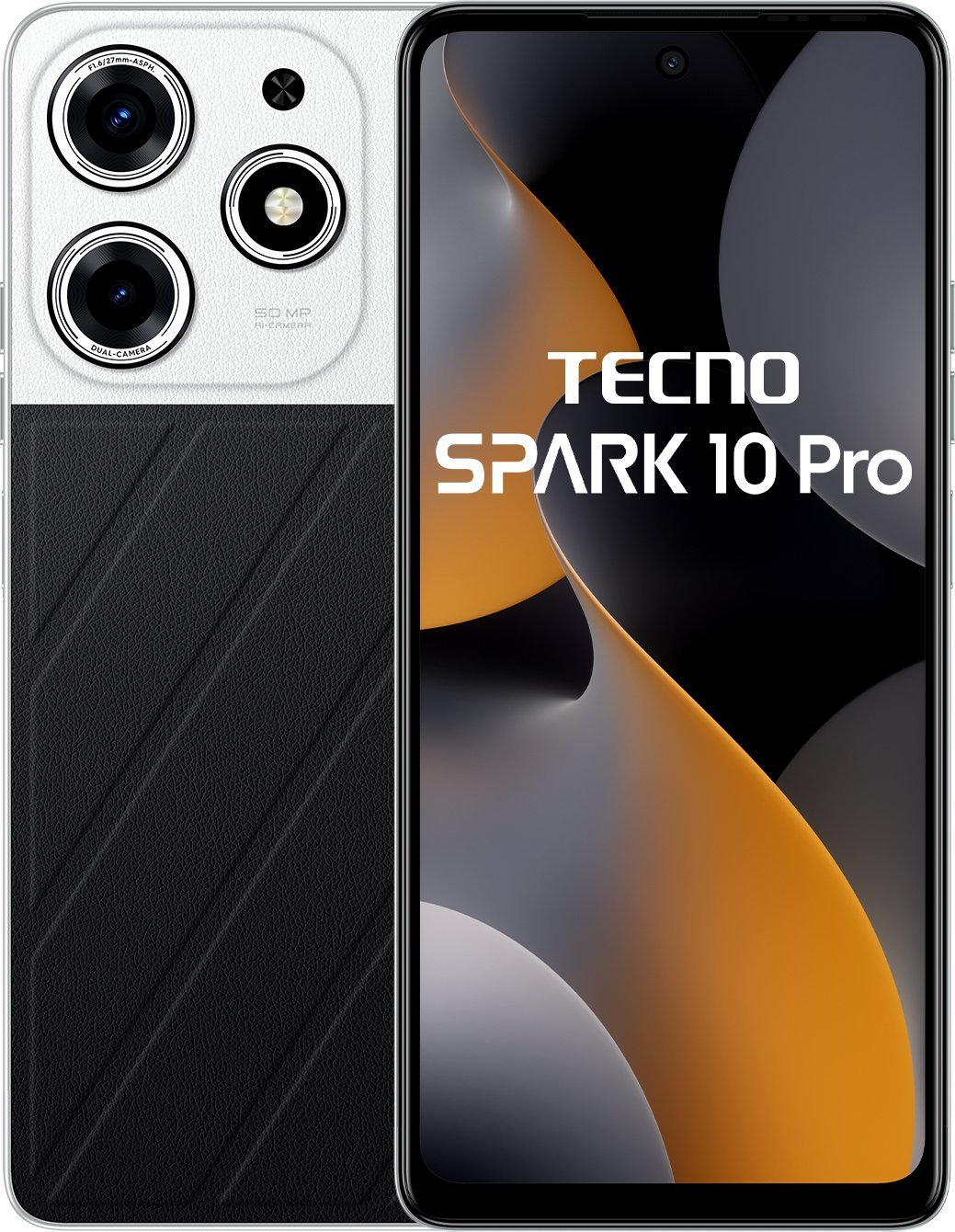 TECNO SPARK 10 Pro 8/256GB Lunar Eclipse Mobilais Telefons