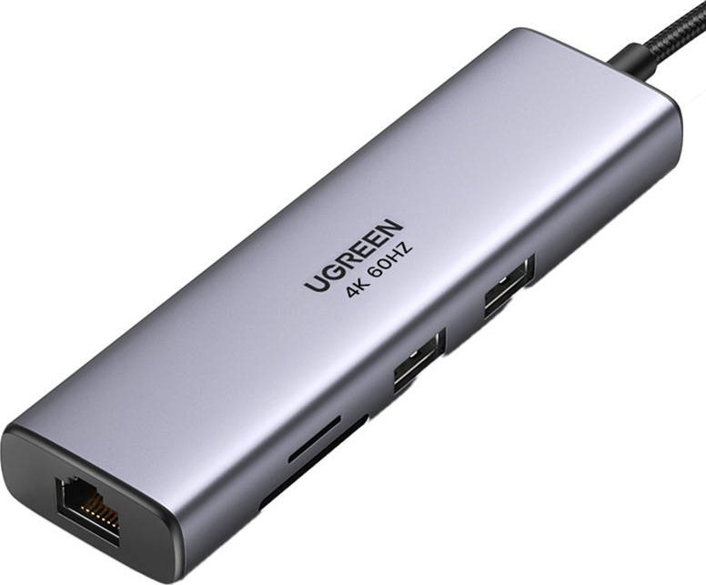 Stacja/replikator Ugreen USB-C (90568) 90568 (6957303895687) dock stacijas HDD adapteri