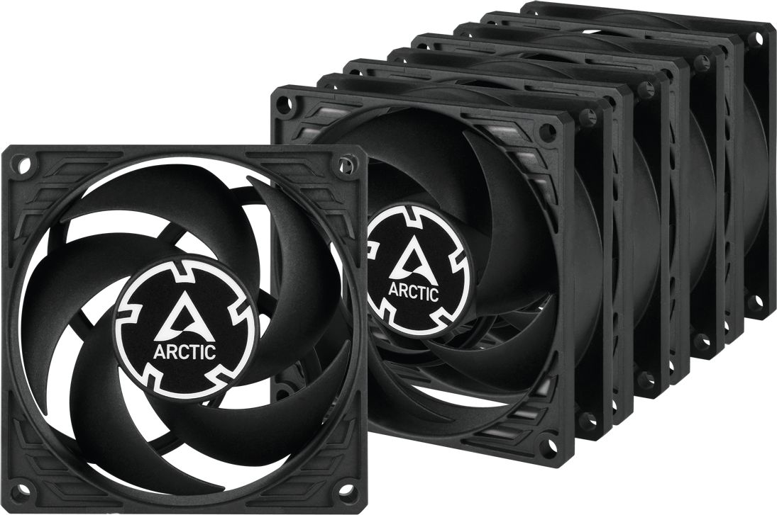 ARCTIC P8 Value Pack - Pressure-optimised 80 mm Fan ventilators