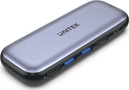 UNITEK HUB USB-C STORAGE M.2, HDMI, USB-C PD 100W, D1046A USB centrmezgli