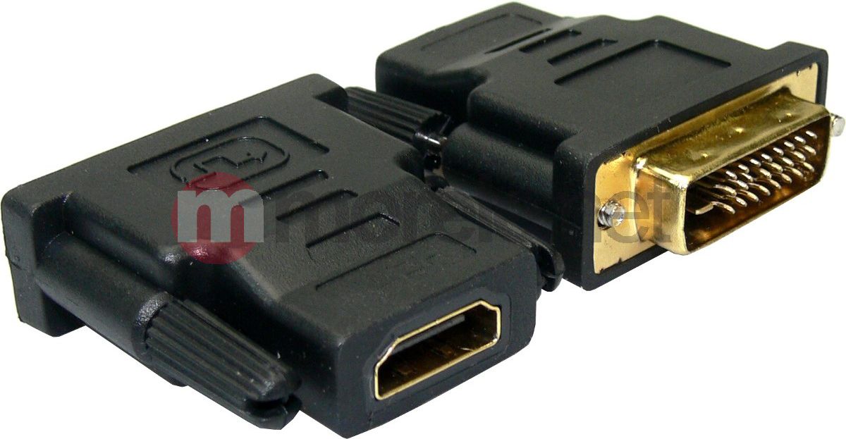 Adapter AV Sandberg HDMI - DVI-D czarny (50739) 50739 (5705730507397)