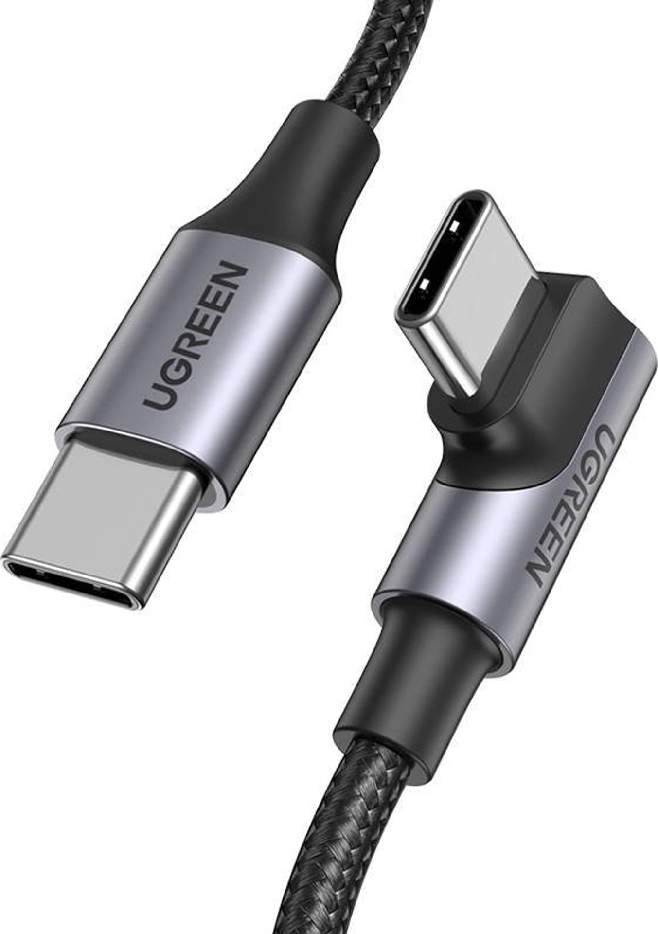 Ugreen USB-C - USB-C USB cable 2 m Black (70645B) USB kabelis