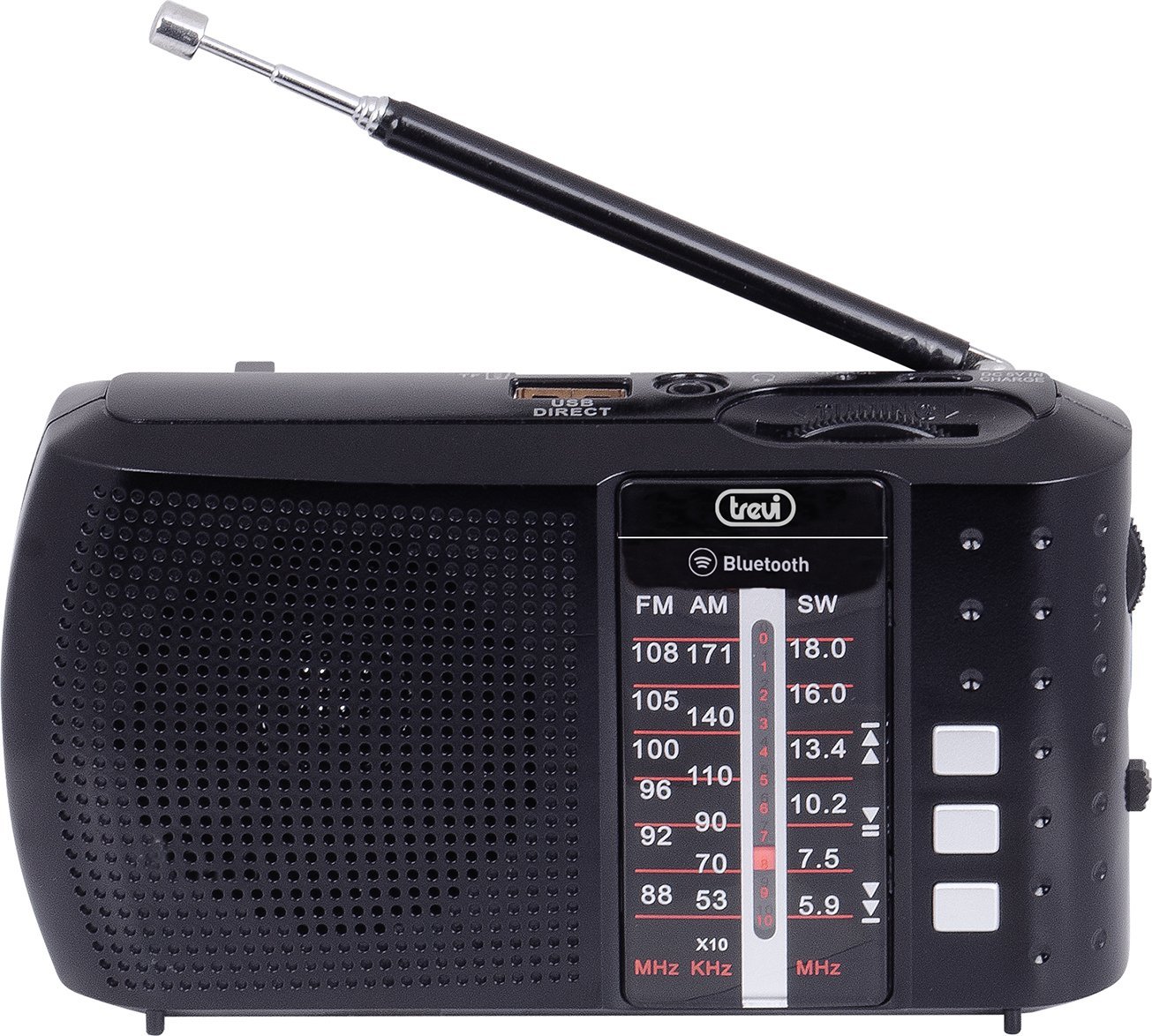 Radio Trevi Radio Trevi RA7F20 BT SD black 8011000024356 (8011000024356) radio, radiopulksteņi