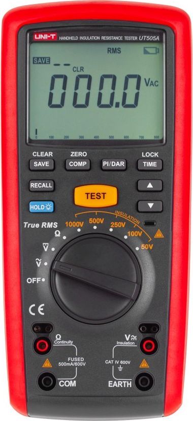 Uni-T Miernik rezystancji izolacji Uni-t UT505A MIE0179 (5901890013413)