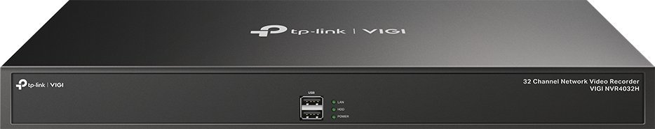 TP-Link VIGI NVR4032H network video recorder Black drošības sistēma