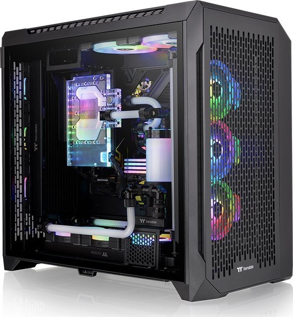 Thermaltake CTE C750 Air mit Seitenfenster schwarz Datora korpuss