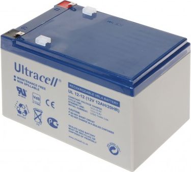 Ultracell 12V/12AH-UL 12V/12AH-UL (5902887046728) UPS aksesuāri