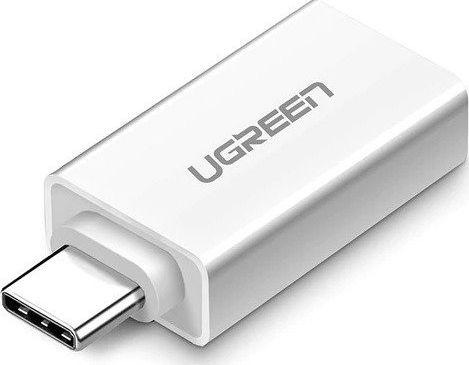 Adapter USB Ugreen USB-C - USB Srebrny  (30155) 30155 (6957303831555)