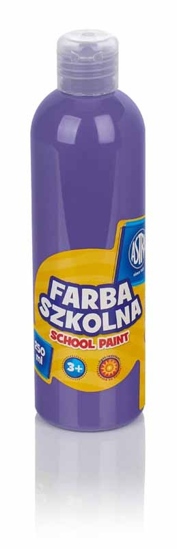 Astra Farba szkolna 250 ml fioletowa (301217021) 301217021 (5901137108261)