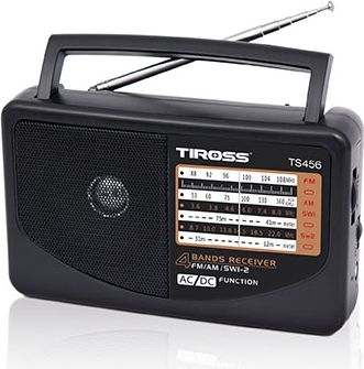 Radio Tiross Radioodbiornik TS-456 Tiross () - 99193 1099372 (5901698501488) radio, radiopulksteņi