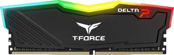Pamiec TeamGroup T-Force Delta RGB, DDR4, 16 GB, 3200MHz, CL16 (TF3D416G3200HC16C01) TF3D416G3200HC16C01 (765441643307) operatīvā atmiņa