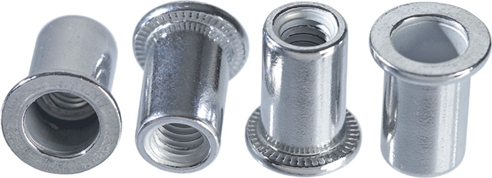 Topex Nitonakretki aluminiowe M4 20szt. - 43E123 4.3E+125 (5902062430243)