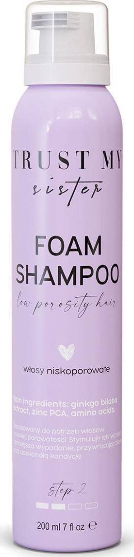 Trust Trust My Sister Foam Shampoo szampon do wlosow niskoporowatych 200ml 5902539715217 (5902539715217) Matu šampūns