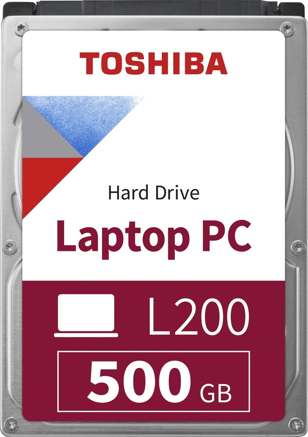 Toshiba 6.3cm (2.5")500GB SATA3 Mobile  L200 Red    5400   8 intern bulk cietais disks