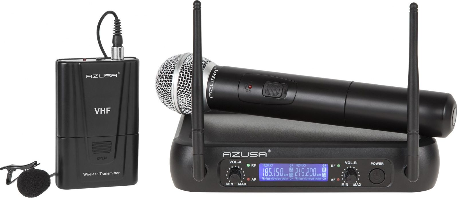Mikrofon Azusa VHF WR-358LD (LEC-MIK0142) LEC-MIK0142 (5901890020640) Mikrofons
