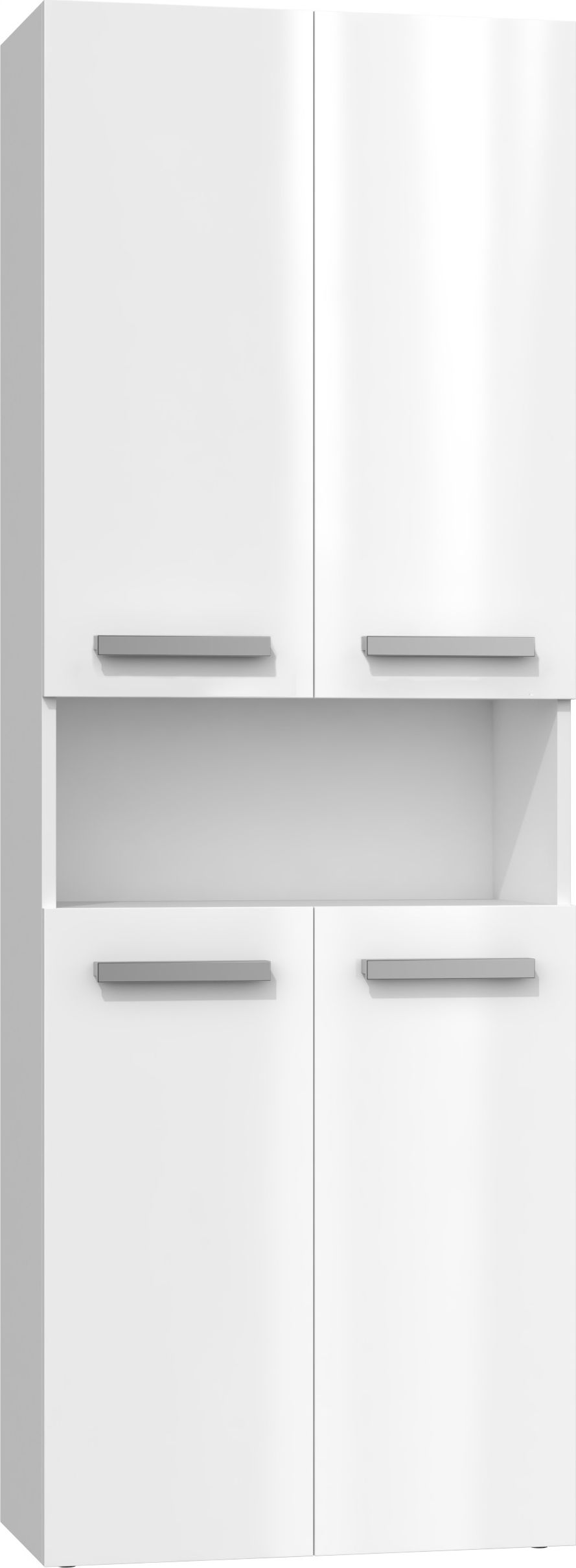 Topeshop NEL 1K DK BPOL bathroom storage cabinet White