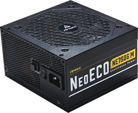 Netzteil Antec NeoECO 750G M Modular       (750W) 80+ Gold retail Barošanas bloks, PSU